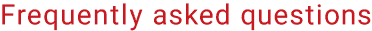 Frequently asked questions